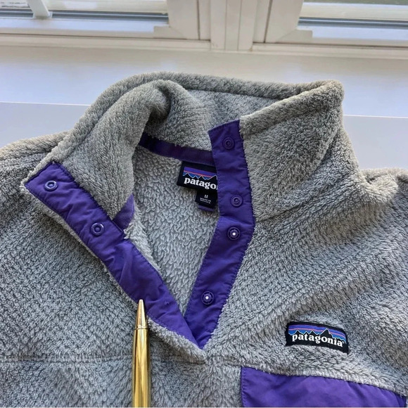 Patagonia Re-Tool Fleece Snap-T Pullover Sweater Size Medium - Picture 12 of 12